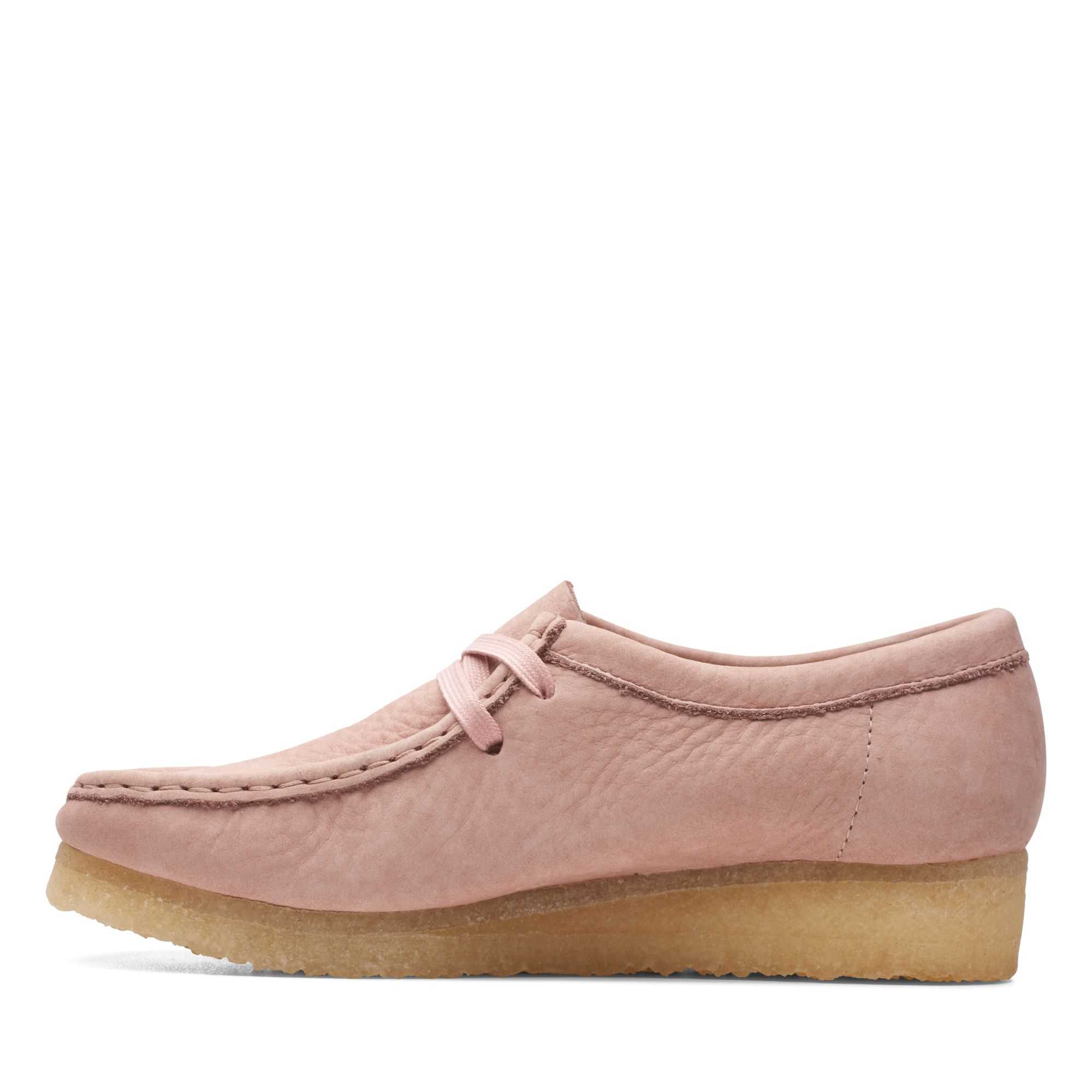 Originals Boty Clarks Wallabee Růžové | 92ZAVJQTO