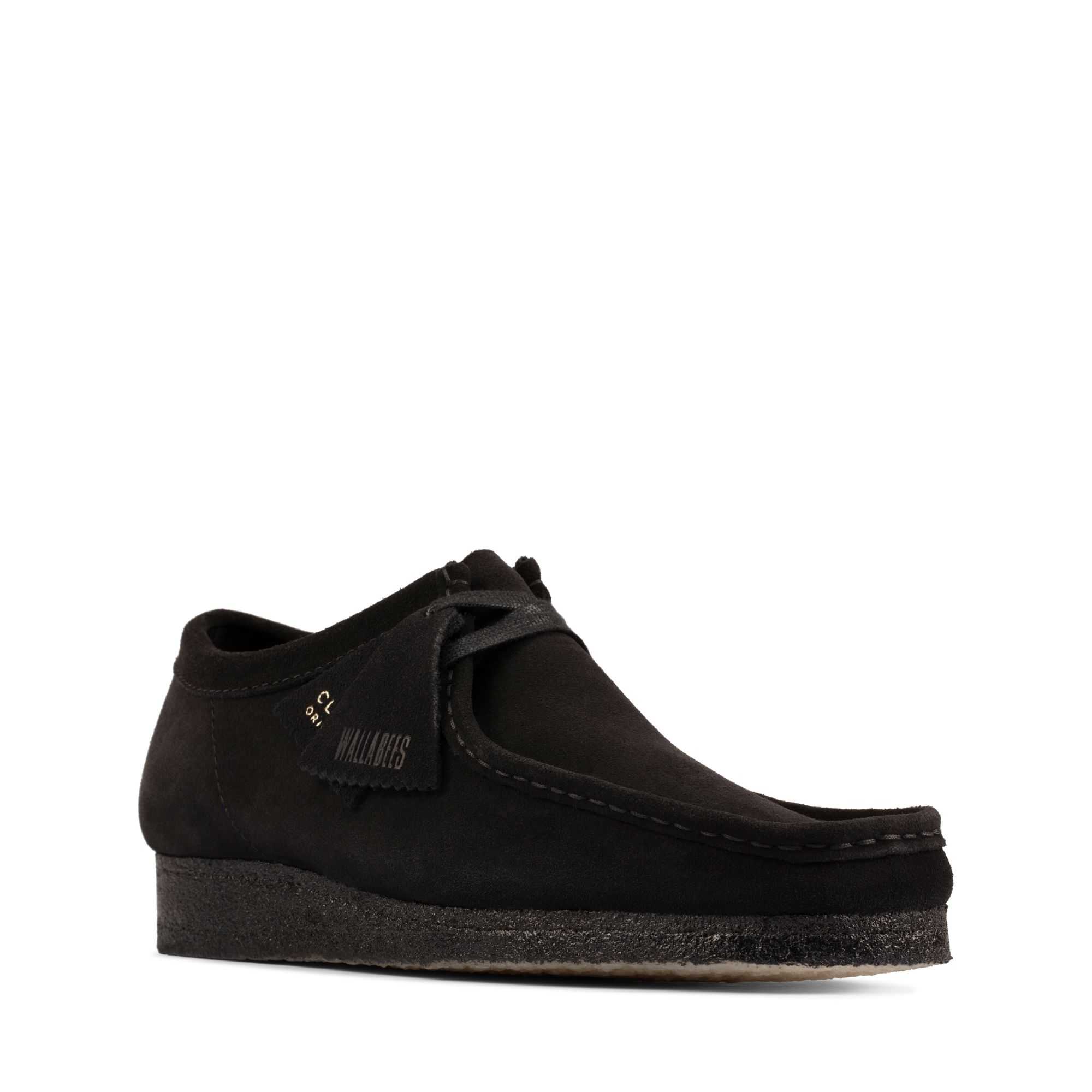 Originals Boty Clarks Wallabee Černé | 36ZOVRBKN