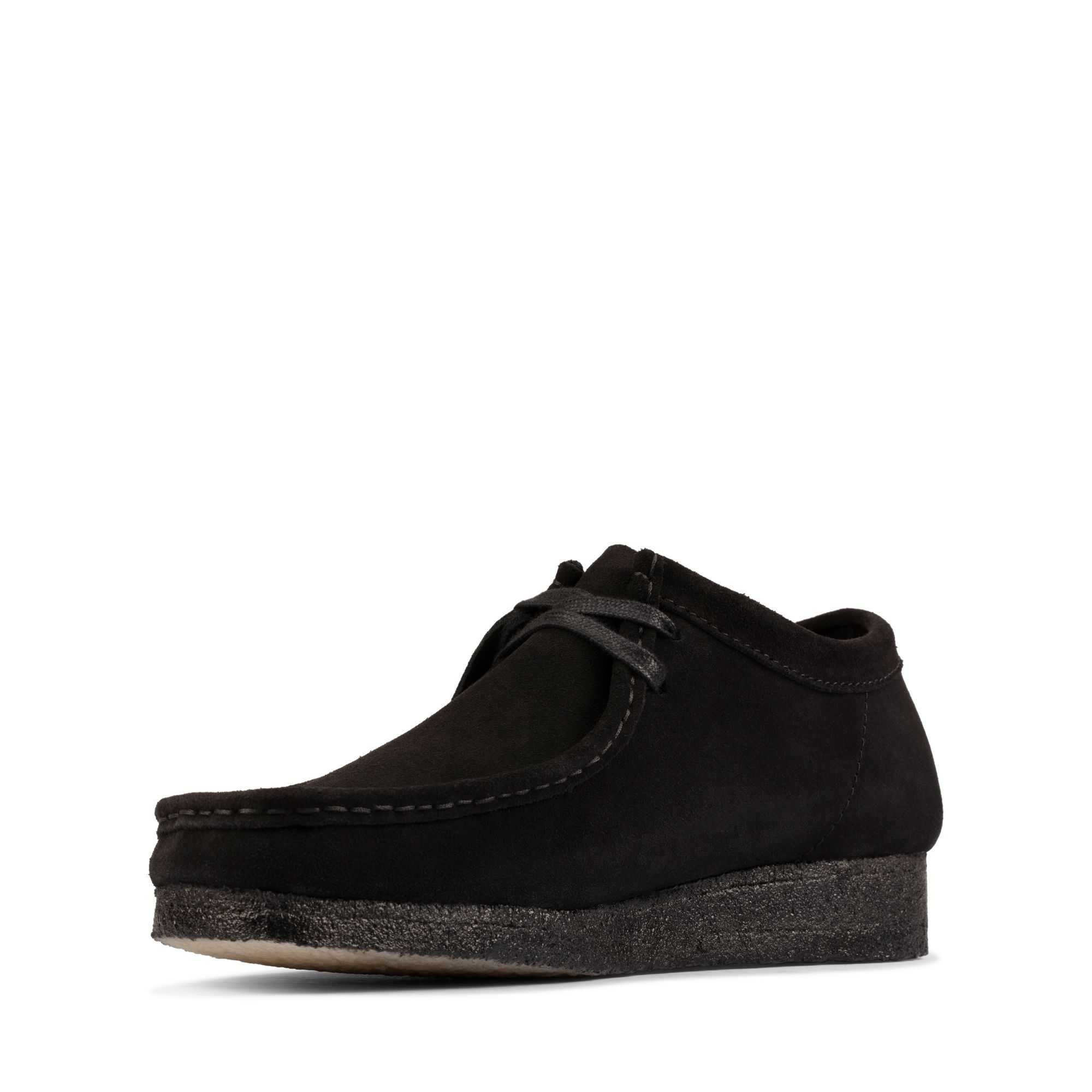 Originals Boty Clarks Wallabee Černé | 36ZOVRBKN