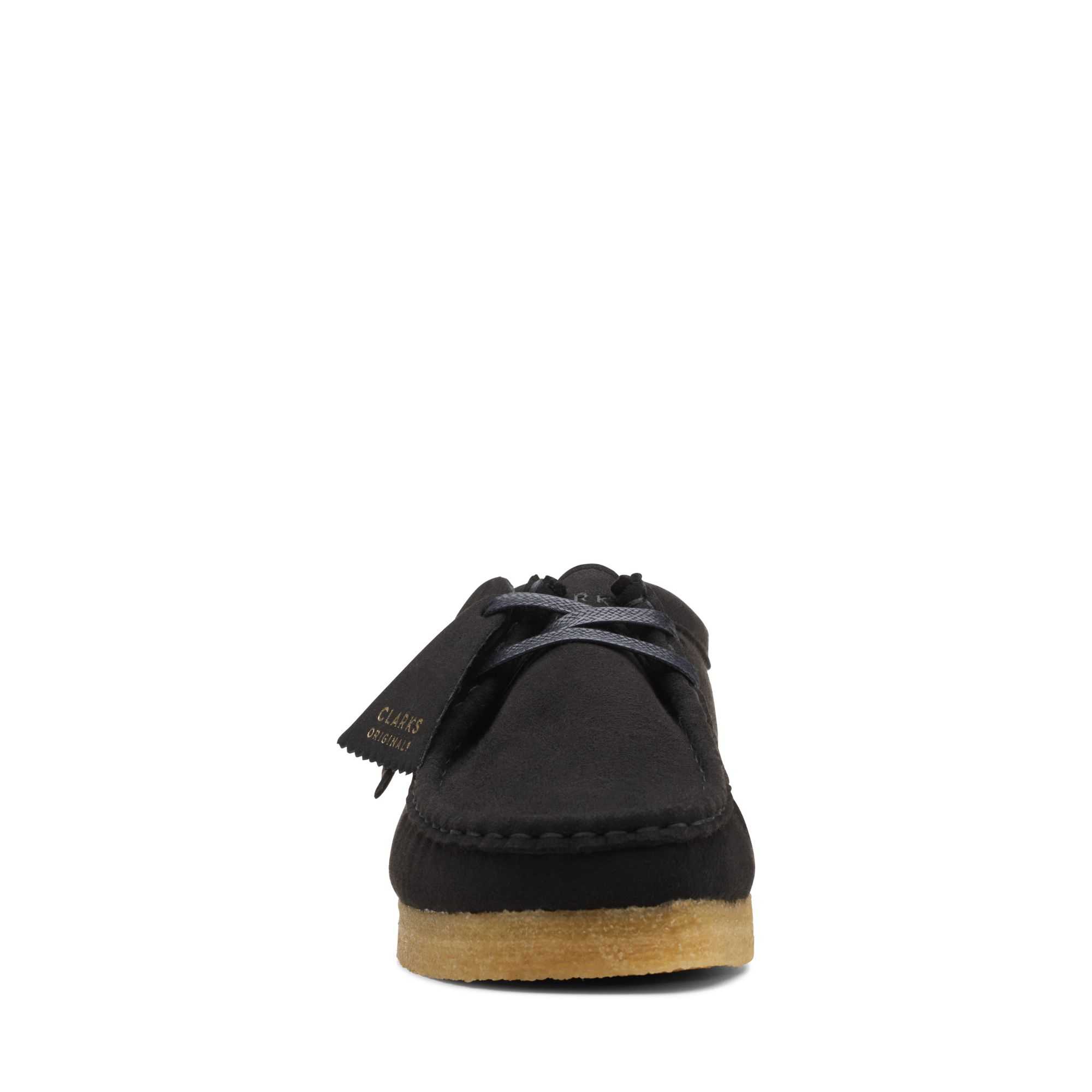 Originals Boty Clarks Wallabee Černé | 72FOHSWKB