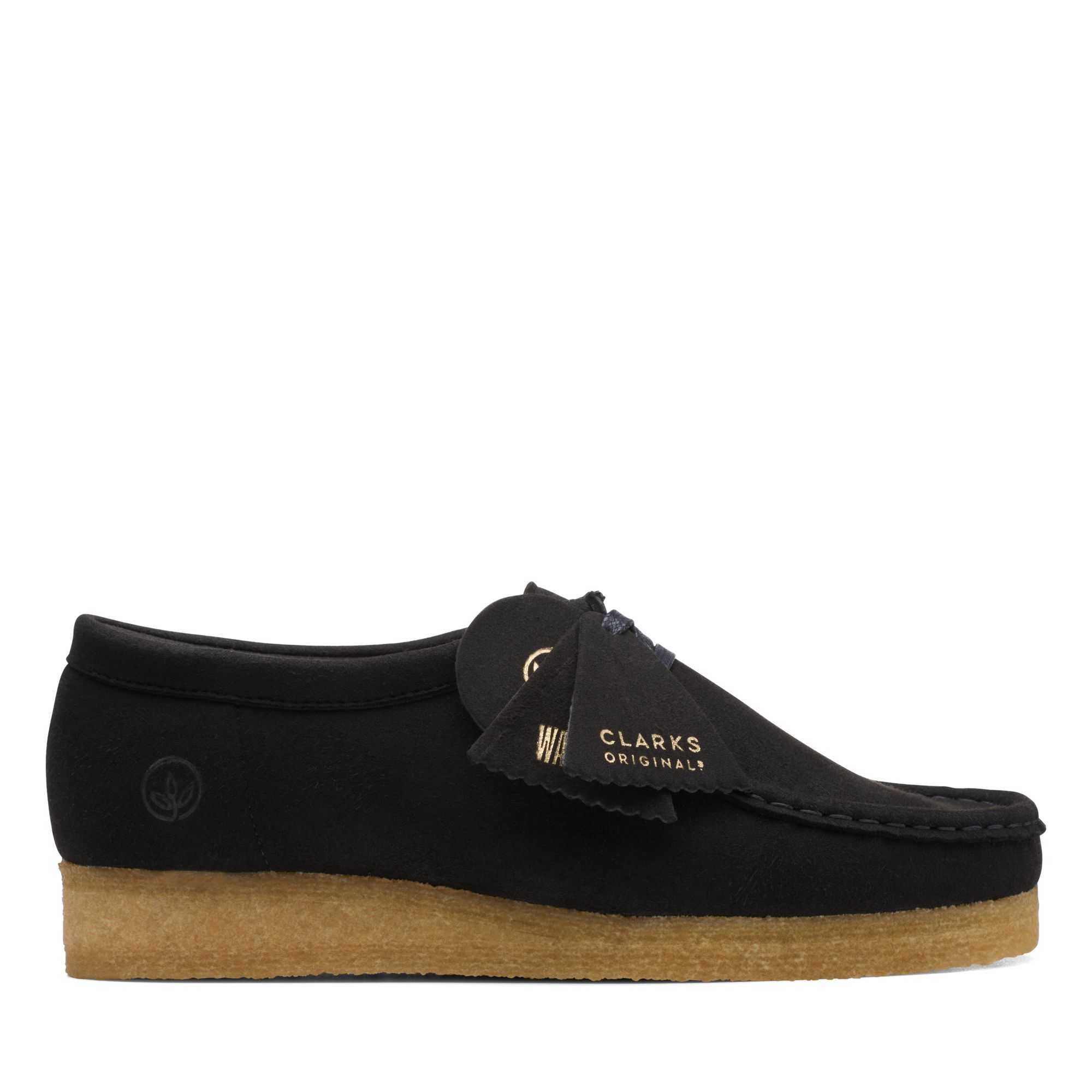 Originals Boty Clarks Wallabee Černé | 72FOHSWKB