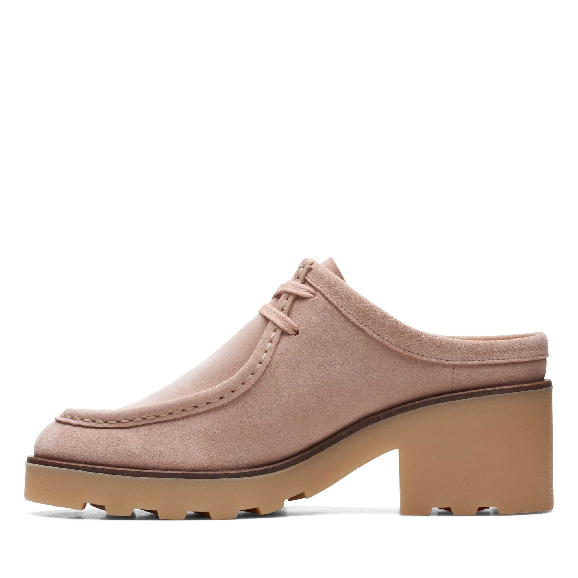 Originals Boty Clarks Wallablock Lo Růžové | 86SDZNBGL