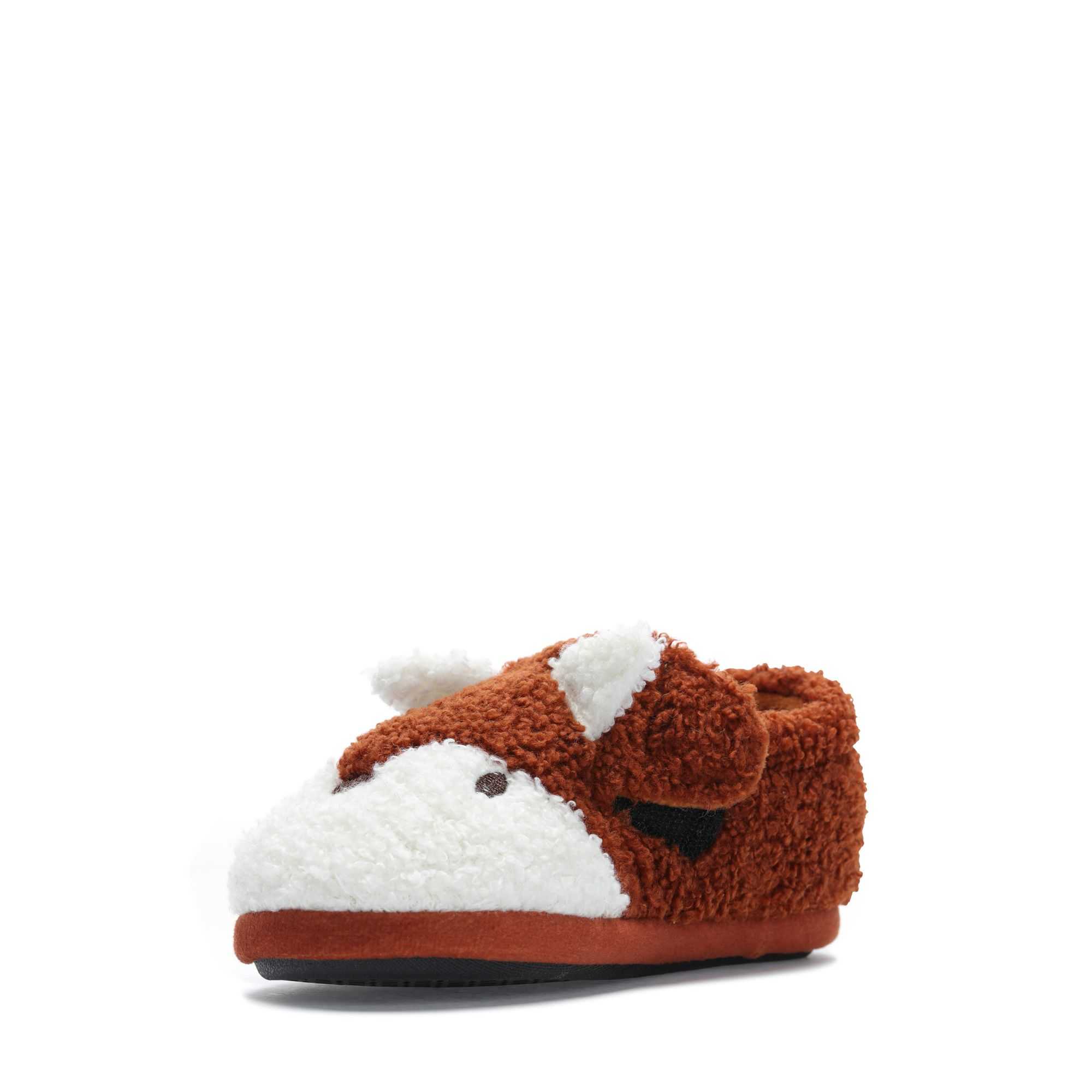 Pantofle Clarks Fluffy Snug Toddler Oranžové | 75ZHMGQCL