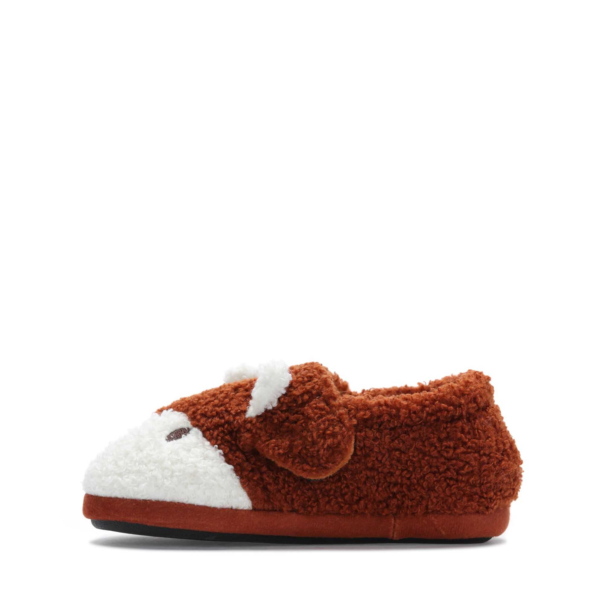 Pantofle Clarks Fluffy Snug Toddler Oranžové | 75ZHMGQCL