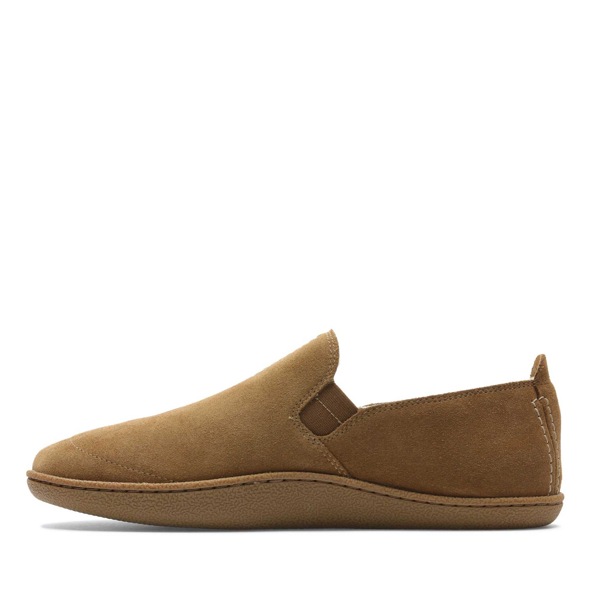 Pantofle Clarks Home Mocc Hnědé | 50RUCOIFW