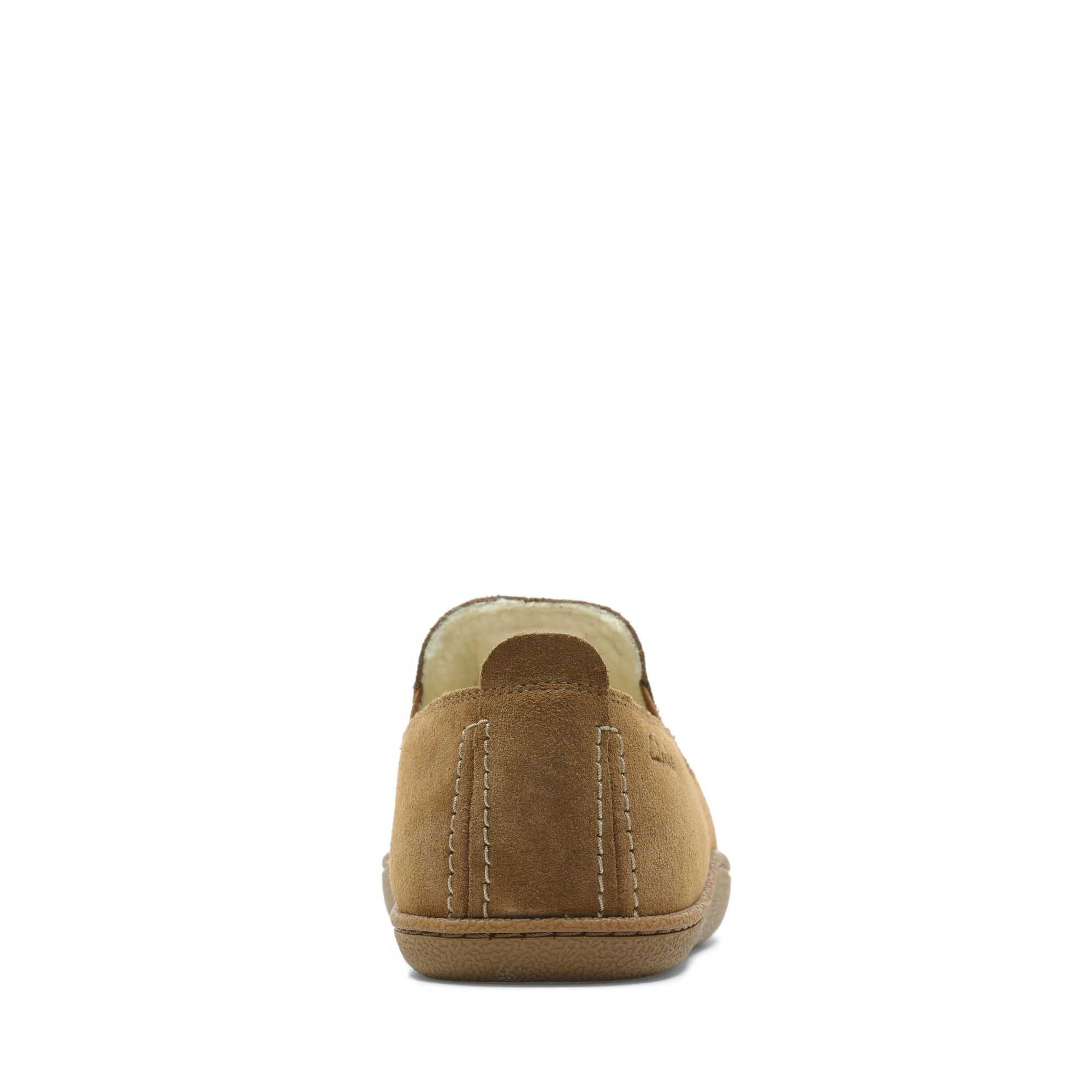 Pantofle Clarks Home Mocc Hnědé | 50RUCOIFW