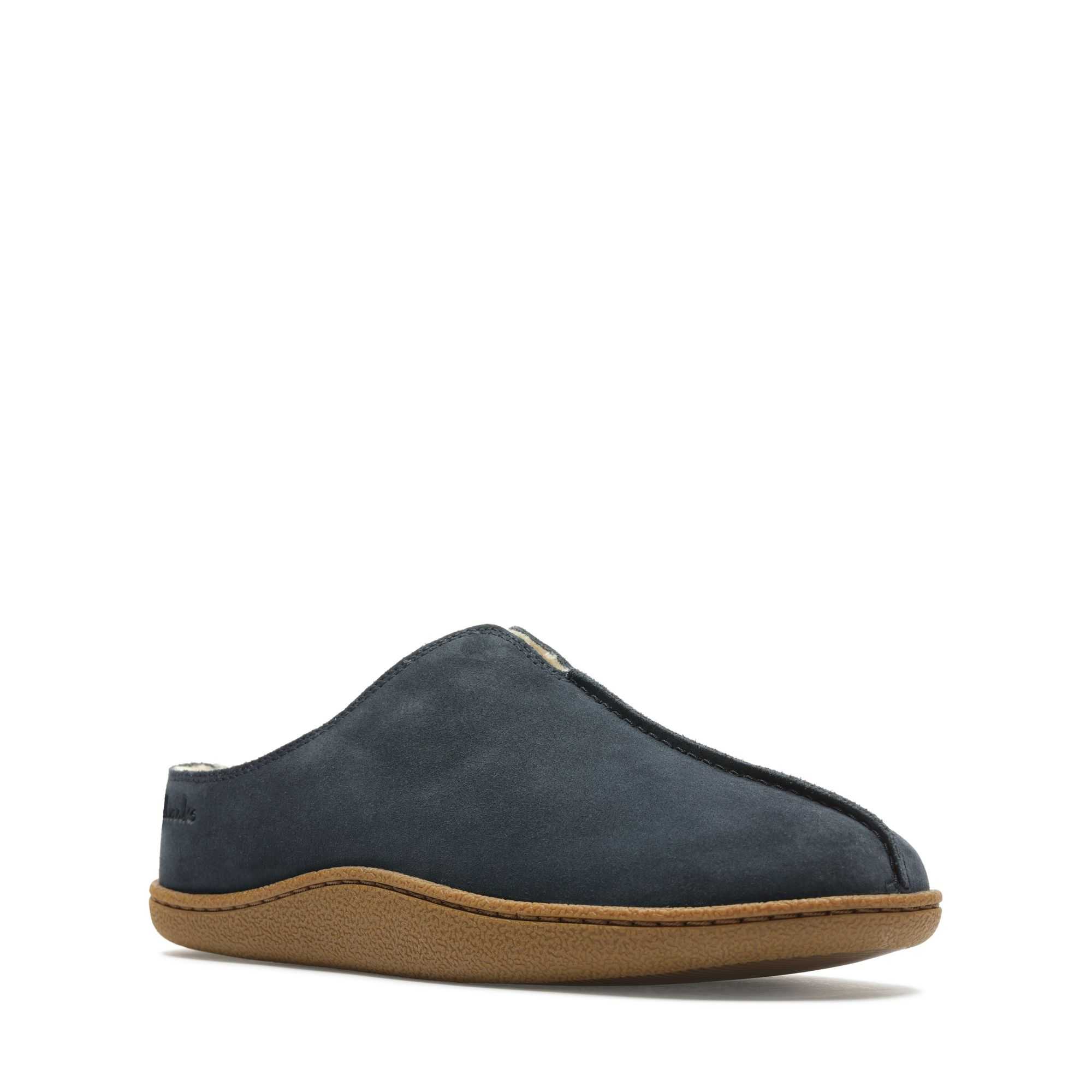 Pantofle Clarks Home Mule Tmavě Blankyt | 37SYZVEBX