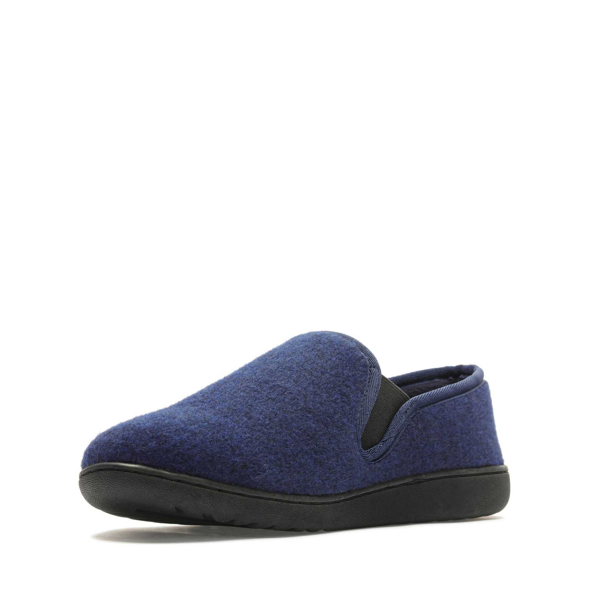 Pantofle Clarks King Ease Tmavě Blankyt | 23XQFGWVJ