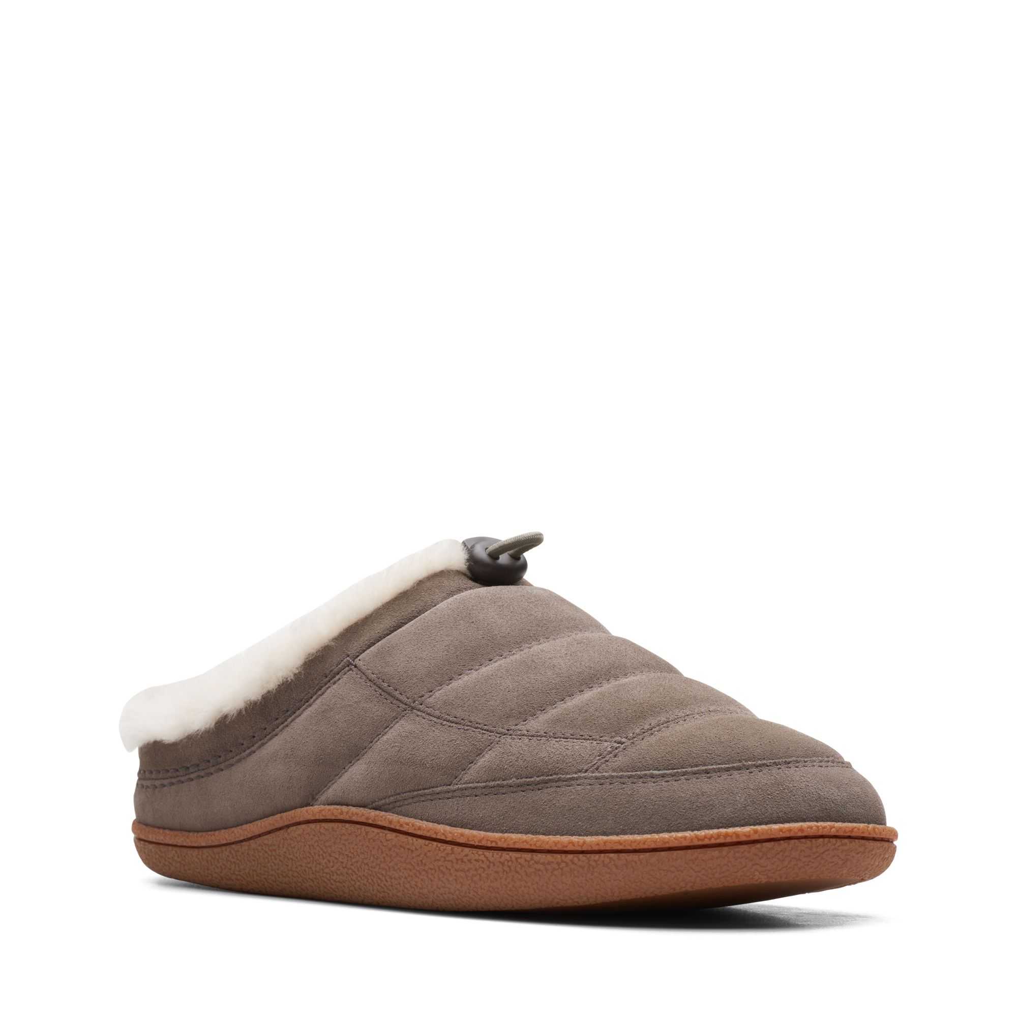 Pantofle Clarks Pilton Mule Šedé | 62VUPHKWR