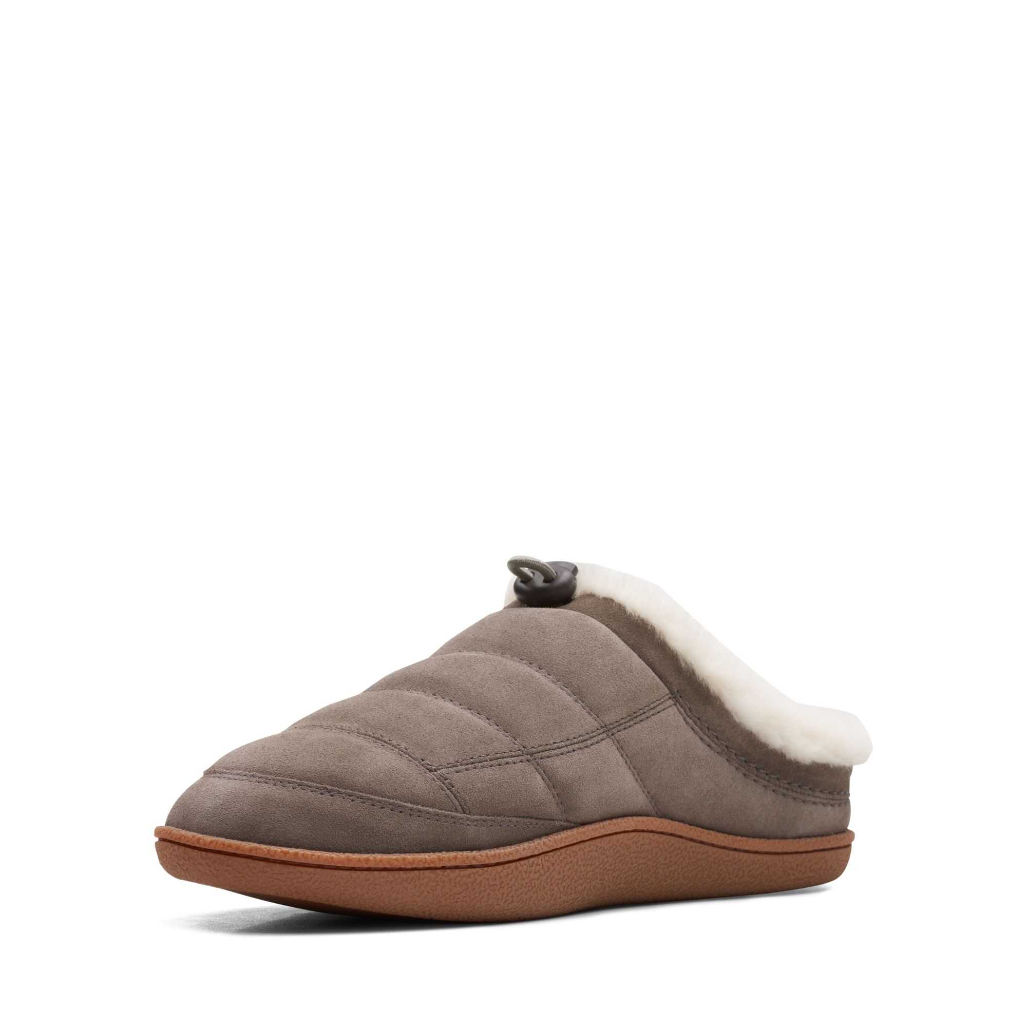 Pantofle Clarks Pilton Mule Šedé | 62VUPHKWR