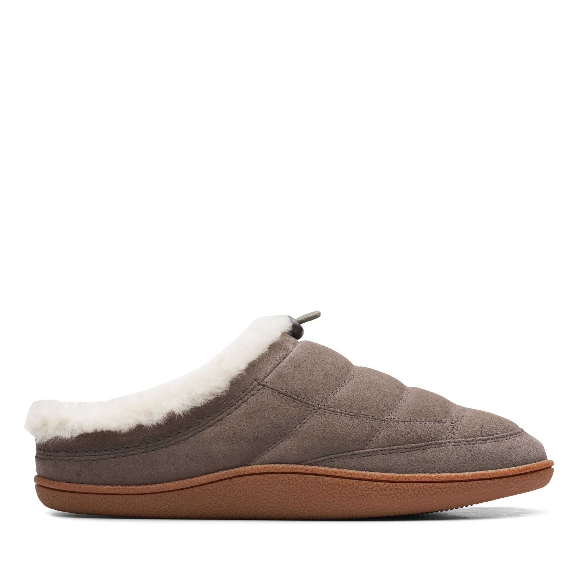 Pantofle Clarks Pilton Mule Šedé | 62VUPHKWR