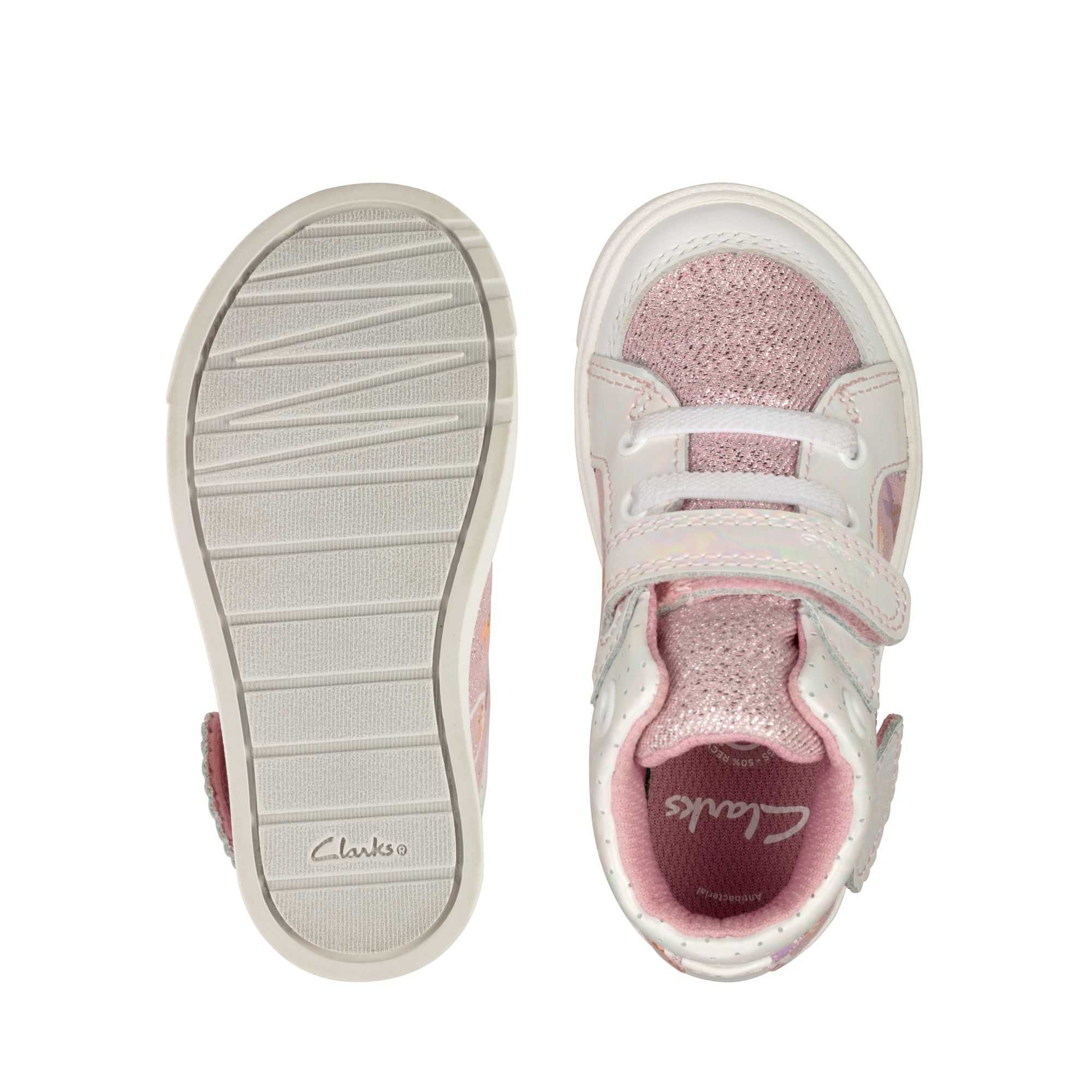 Plátěné Boty Clarks City Pop Toddler Světle Růžové | 89VBWQLFJ