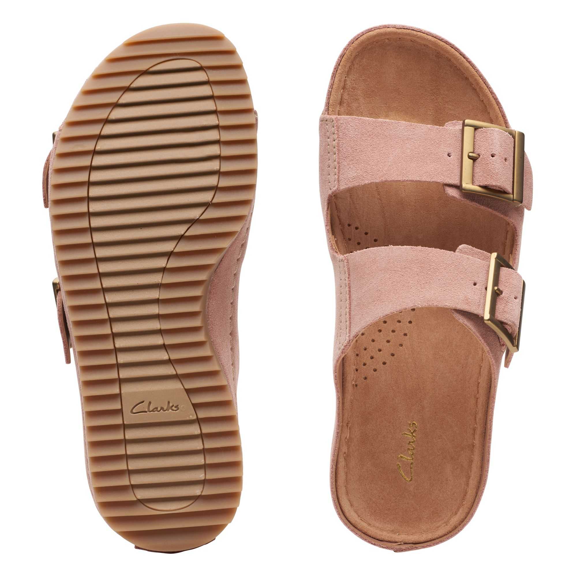 Sandály Clarks Brookleigh Sun Růžové | 96EIBGPYM