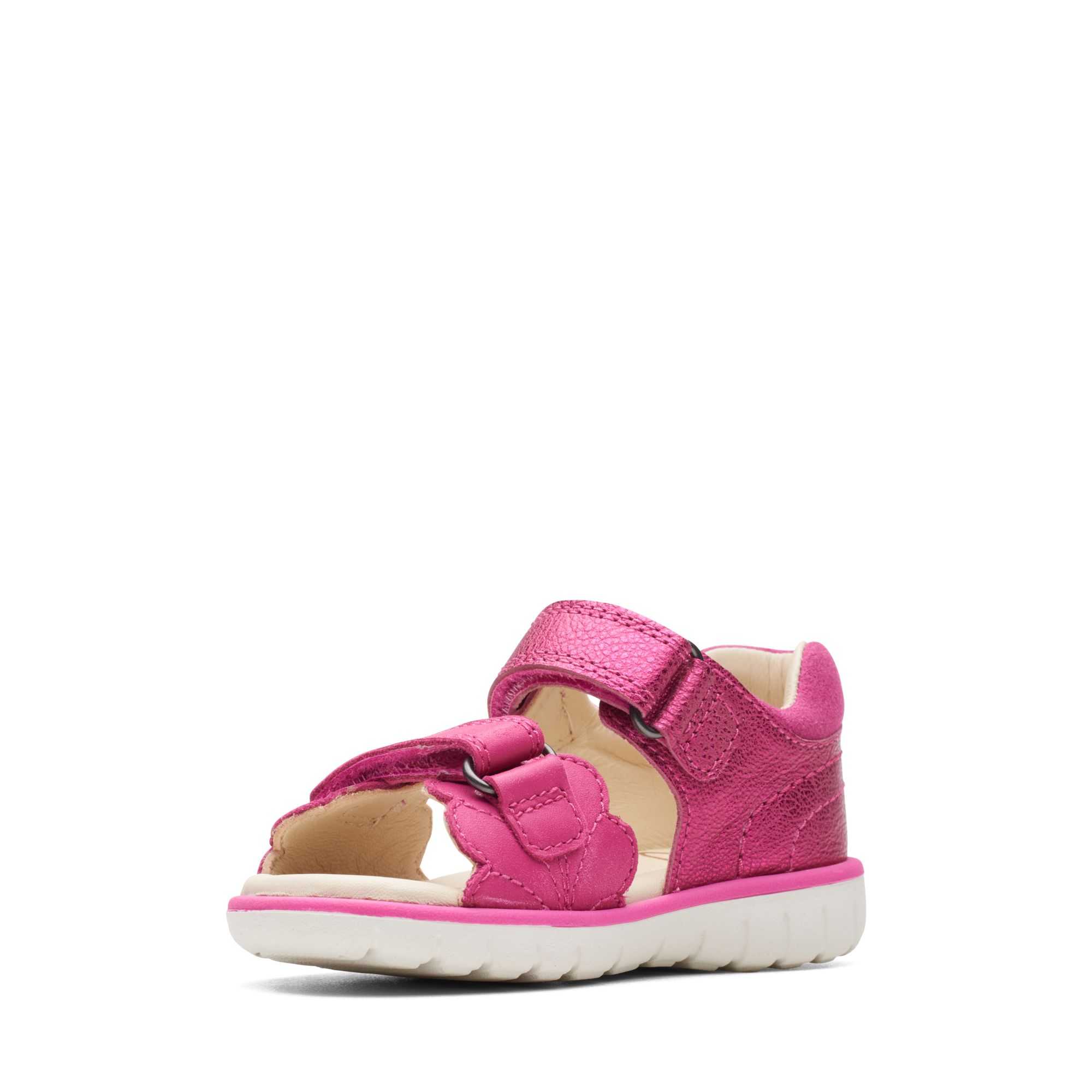 Sandály Clarks Roam Wing Toddler Růžové | 64QUOWKEX