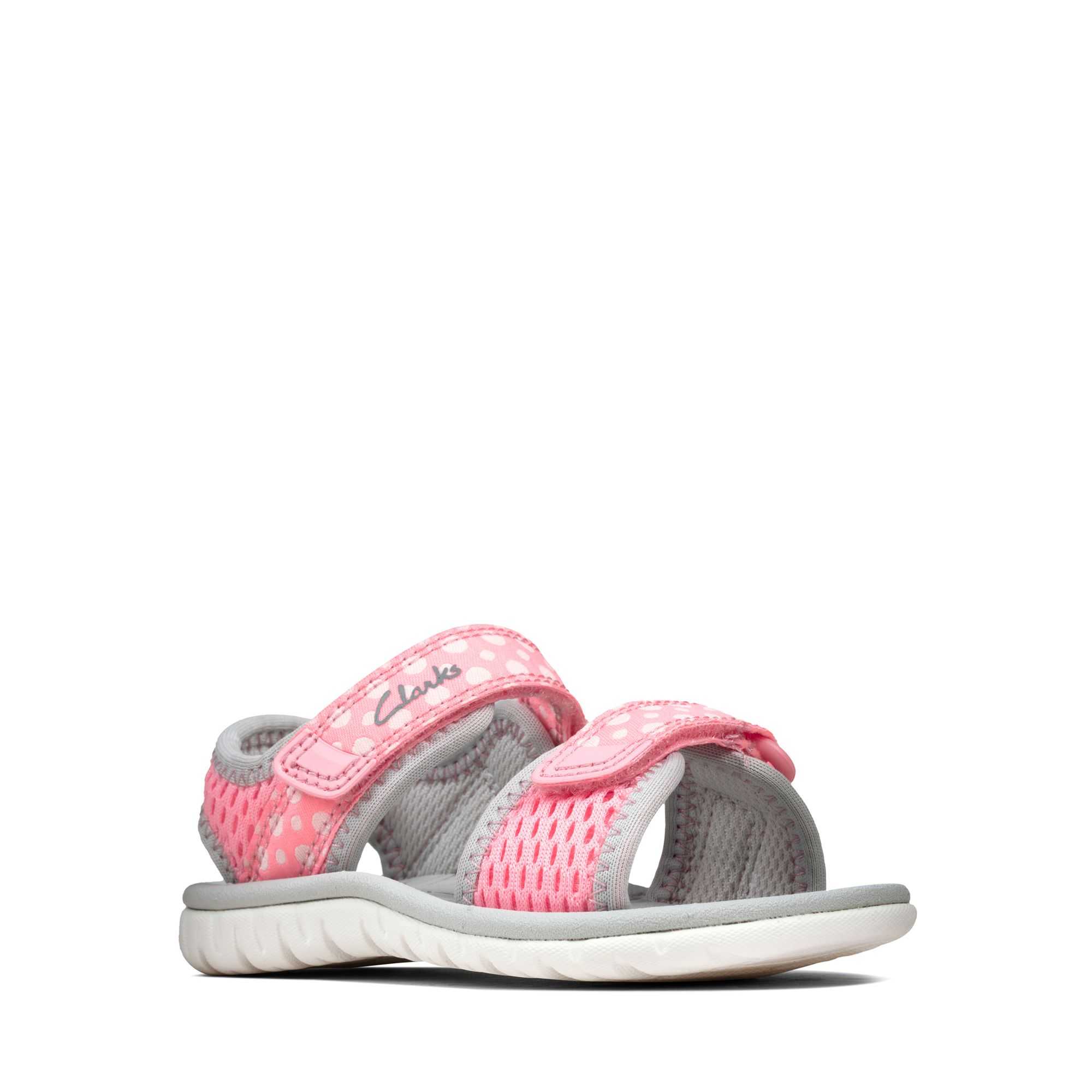 Sandály Clarks Surfing Tide Toddler Růžové | 95SQPDBRE