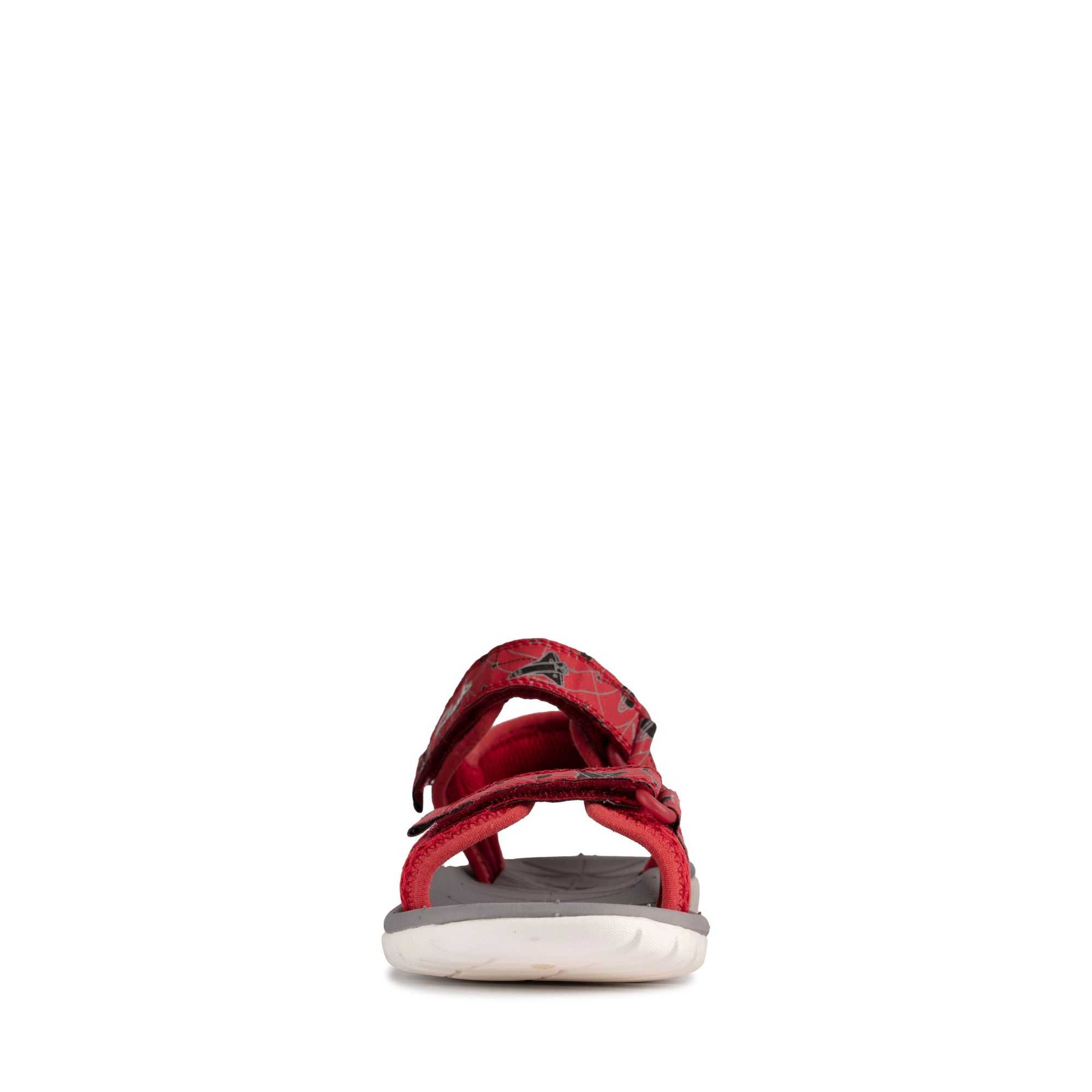 Sandály Clarks Surfing Tide Toddler Červené | 27JHADEXU