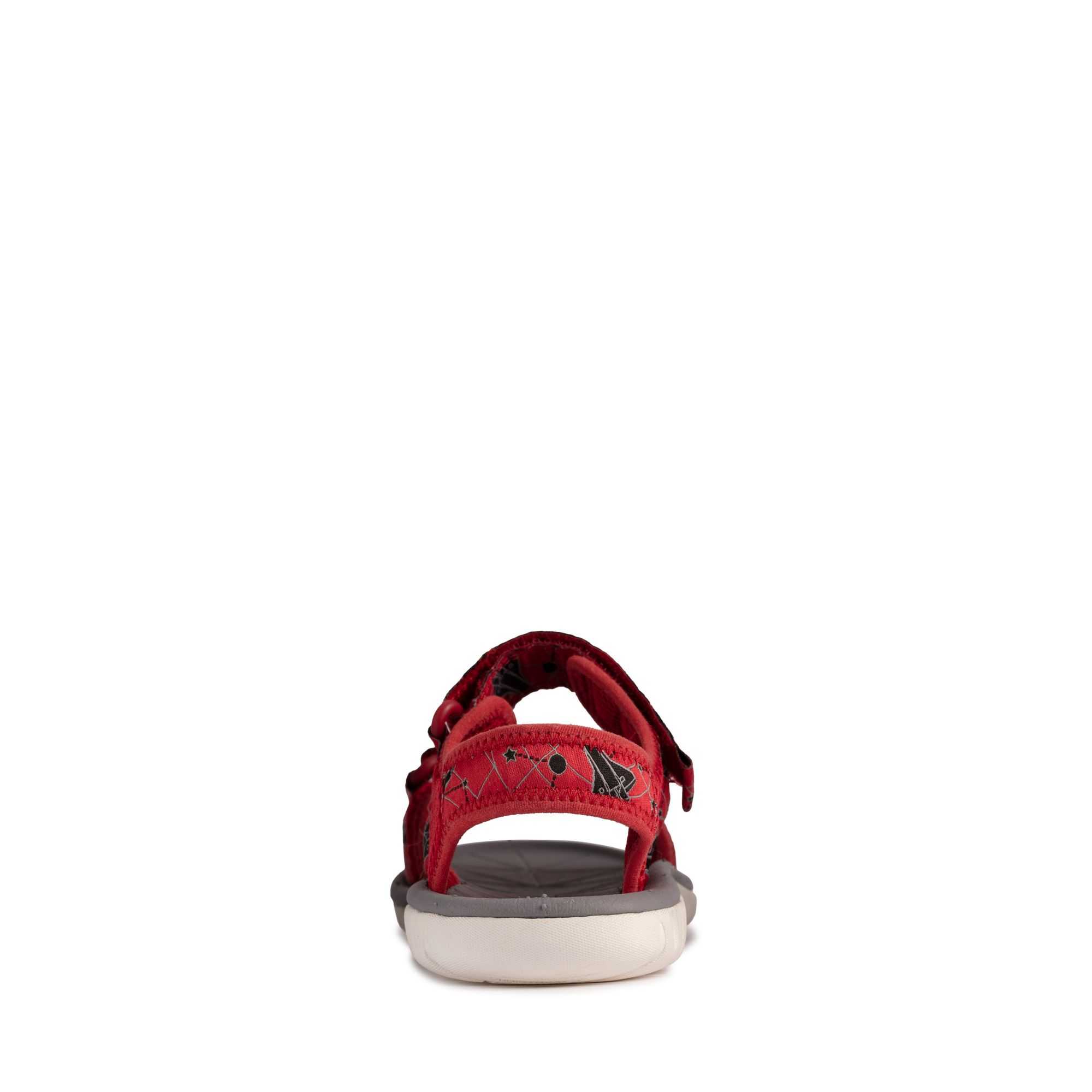 Sandály Clarks Surfing Tide Toddler Červené | 27JHADEXU