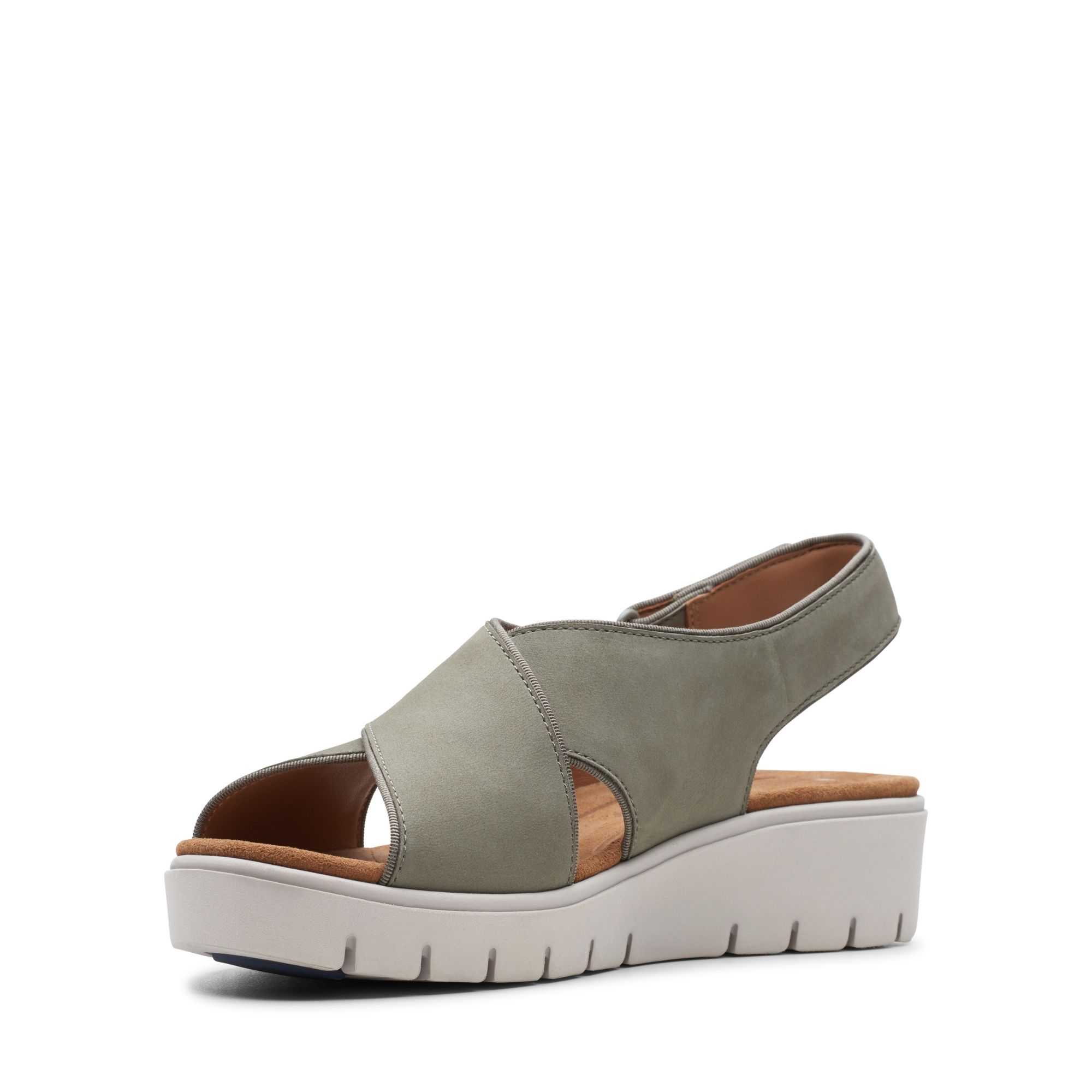 Sandály Clarks Un Karely Sun Olivy Zelené | 19AIJPBWN