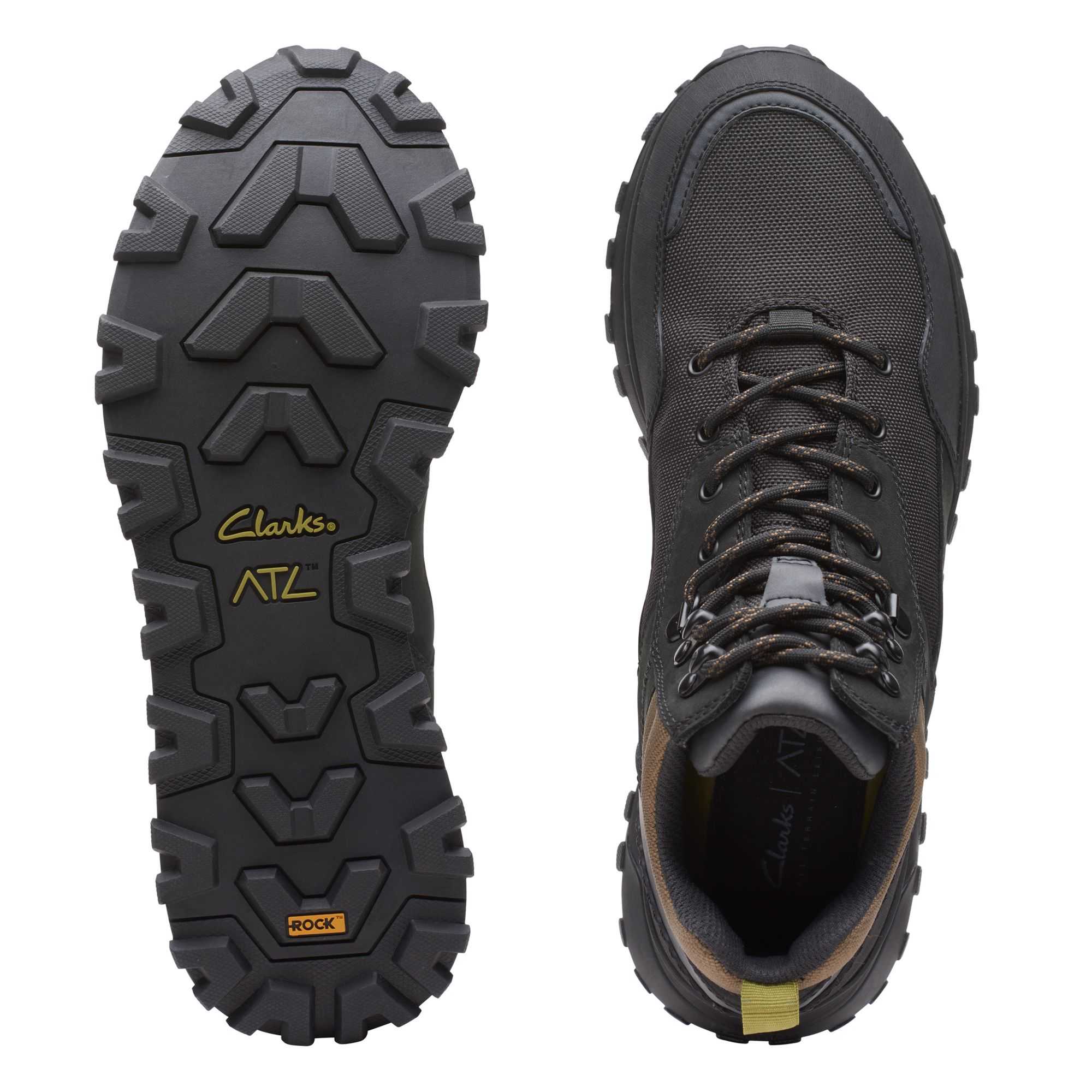 Sportovní Boty Clarks ATL Trek Hi GORE-TEX Černé | 53ICYKWAG