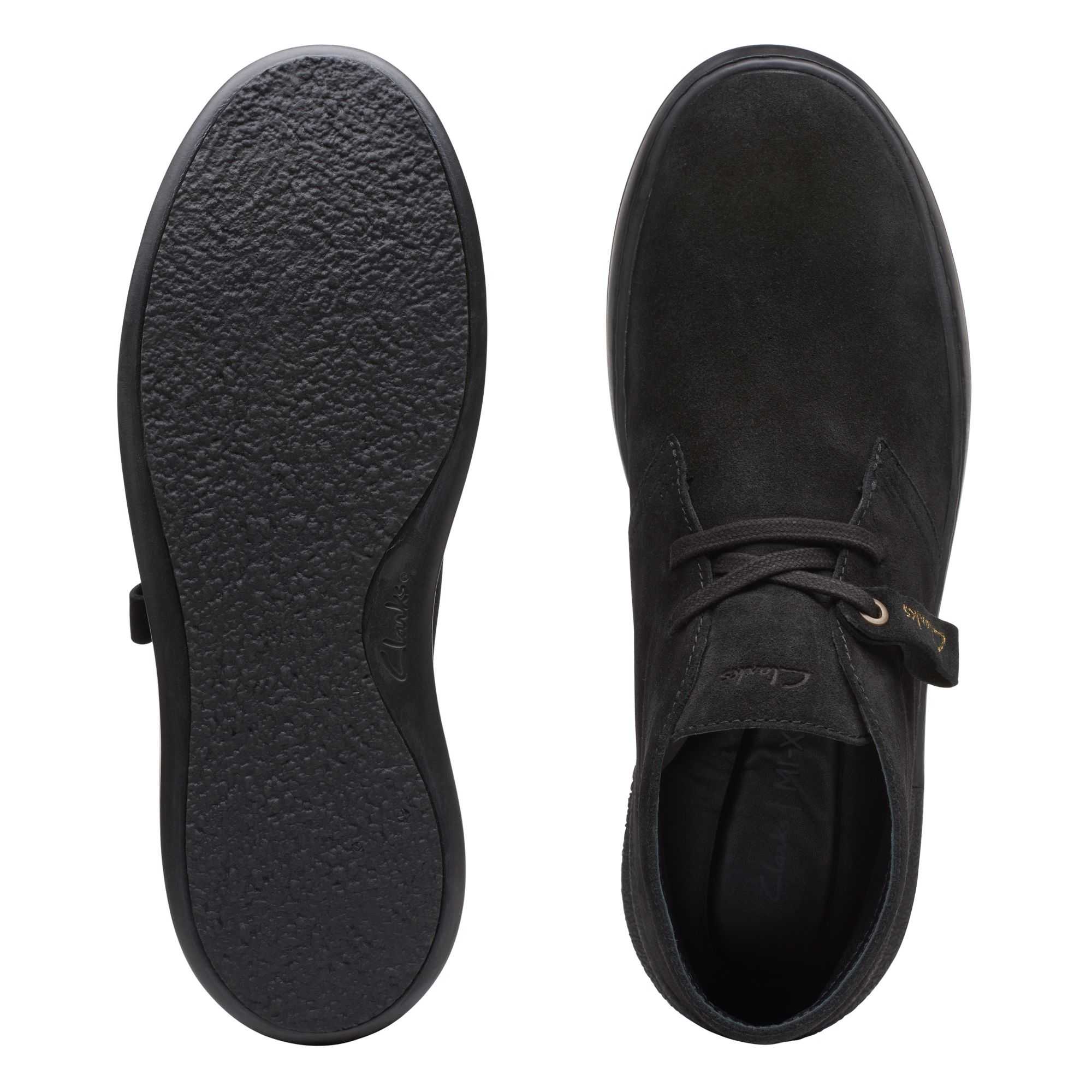 Sportovní Boty Clarks Court Lite Desert Boot Černé Černé | 38NPURBCQ