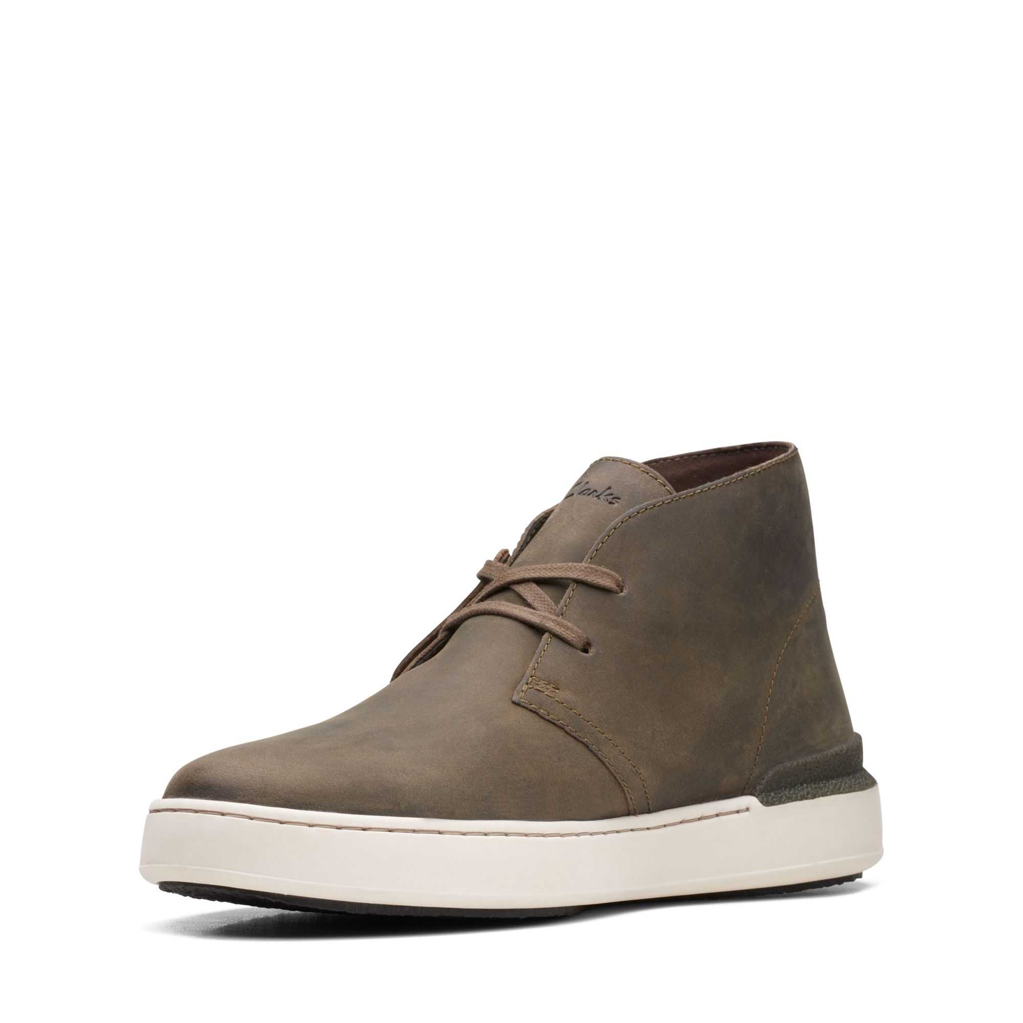 Sportovní Boty Clarks Court Lite Desert Boot Olivy Zelené | 89PYSMQCX