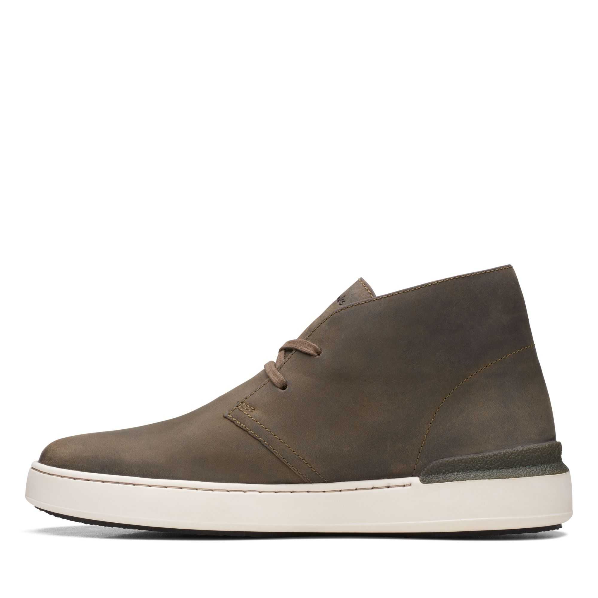 Sportovní Boty Clarks Court Lite Desert Boot Olivy Zelené | 89PYSMQCX