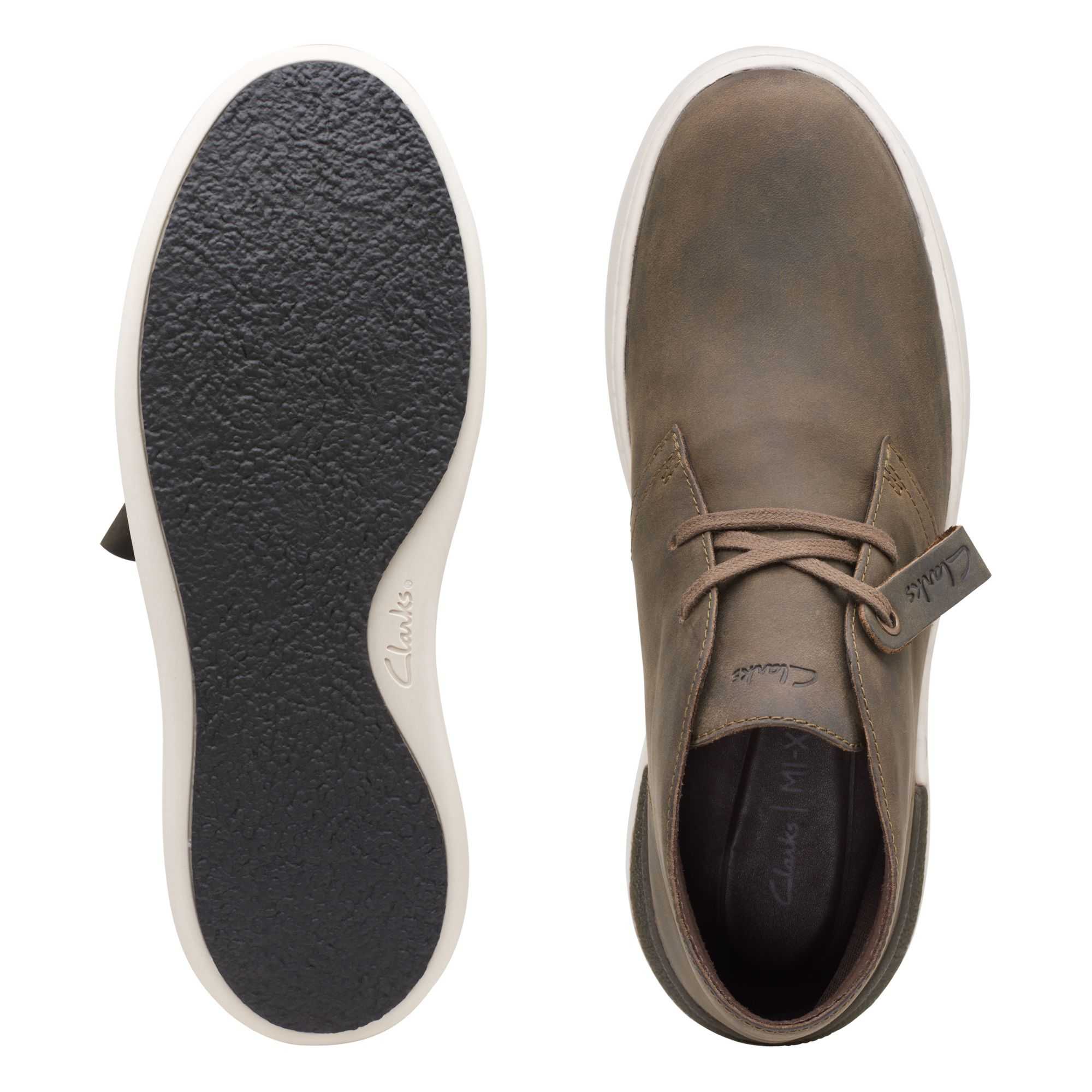 Sportovní Boty Clarks Court Lite Desert Boot Olivy Zelené | 89PYSMQCX