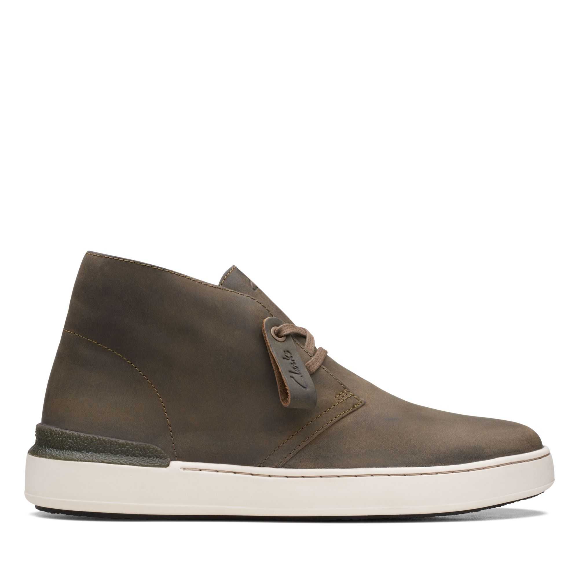 Sportovní Boty Clarks Court Lite Desert Boot Olivy Zelené | 89PYSMQCX