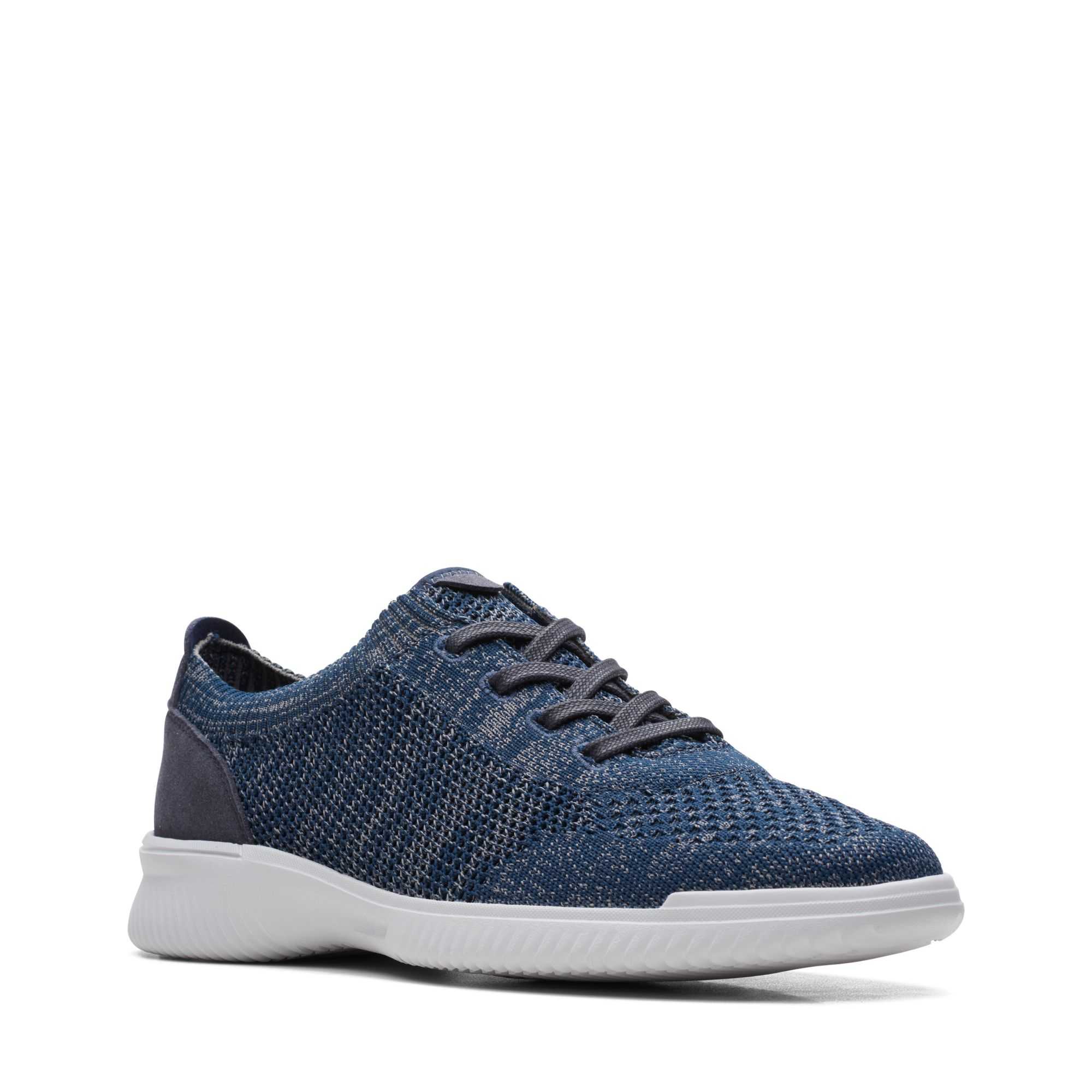 Sportovní Boty Clarks Donaway Knit Tmavě Blankyt | 89MZGCLPK