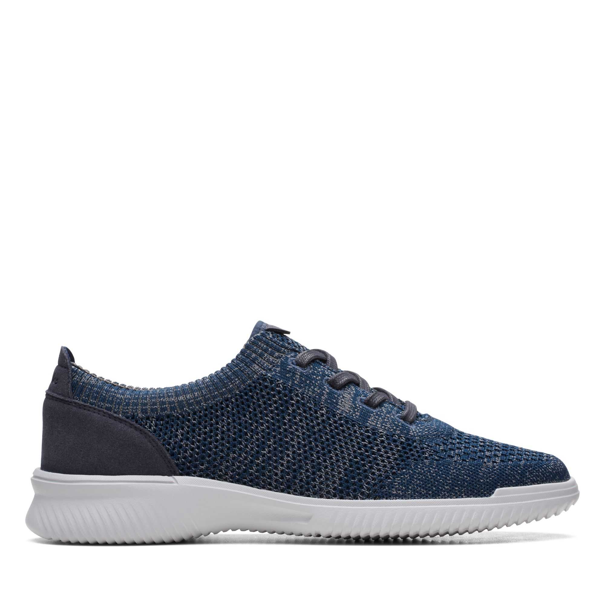 Sportovní Boty Clarks Donaway Knit Tmavě Blankyt | 89MZGCLPK