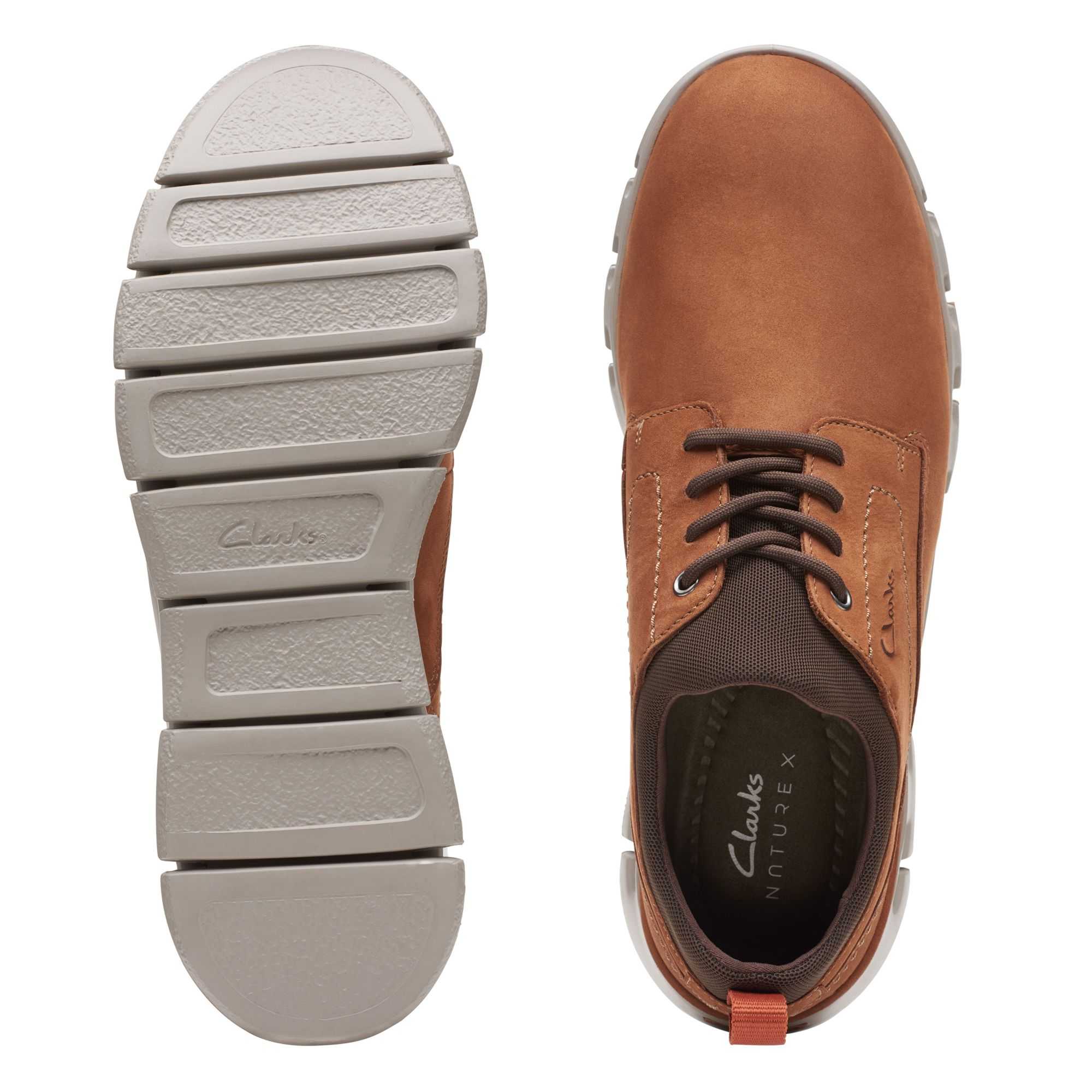 Sportovní Boty Clarks Nature X Two Tmavě Hnědé | 37GPVCTHA